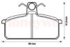 BENDIX 572104B Brake Pad Set, disc brake